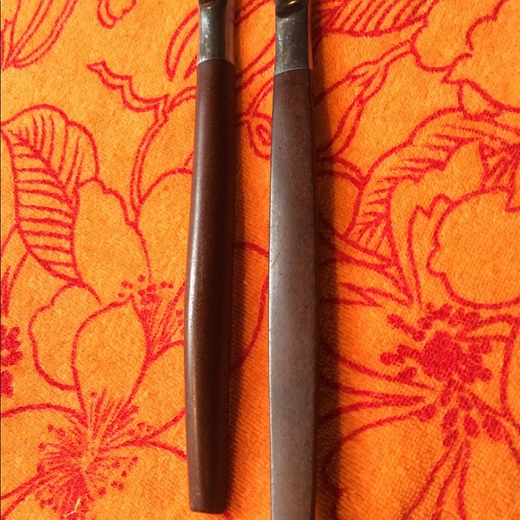 2 Vtg Ekco Eterna Canoe Muffin Dinner Spoons - Picture 9 of 10